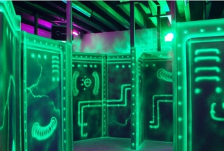  laser hideout area game 